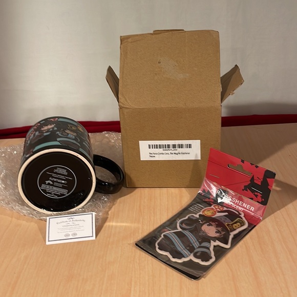 Fire Force Ceramic Coffee Mug/Vanilla Air Fresher. - Picture 7 of 7